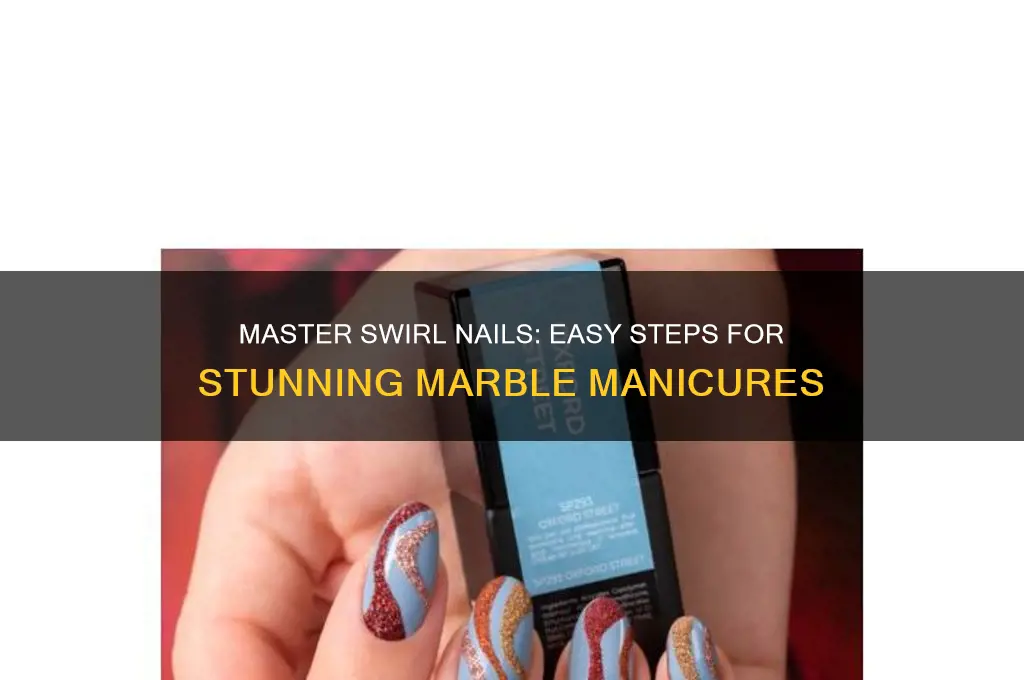 how to achieve swirl nails