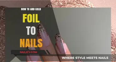 Glam Up Your Manicure: Easy Gold Foil Nail Art Tutorial
