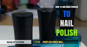 Enhance Your Nail Polish: A Guide to Adding Mica Powder