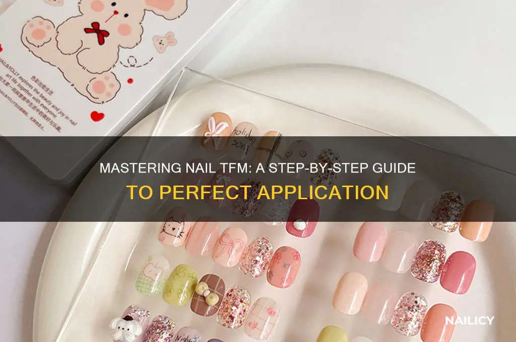 how to add nail tfm