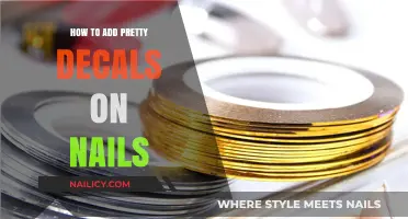 Easy Nail Art: Adding Pretty Decals for Stunning Manicures