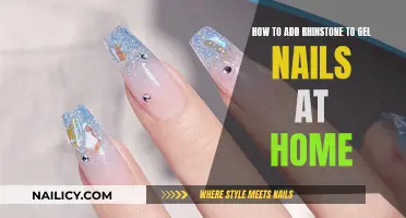 Gel Nails Bling: Adding Rhinestones at Home