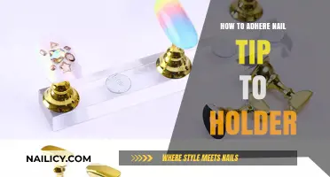 Mastering Nail Art: Securely Attaching Nail Tips to Holders