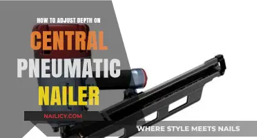 Mastering Depth Adjustment on Your Central Pneumatic Nailer: A Guide