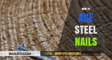 Mastering the Art of Aging Steel Nails for Rustic Charm