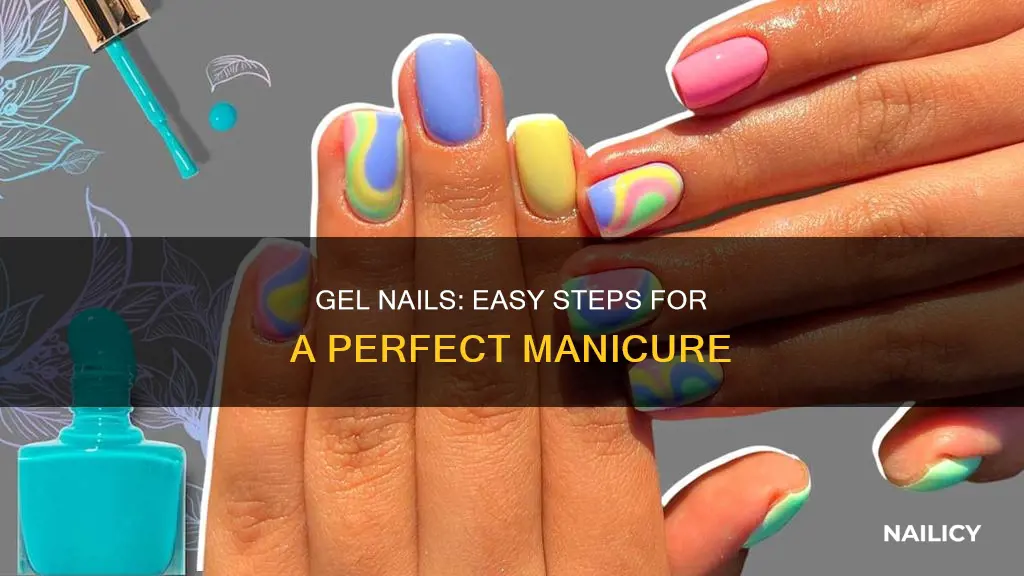 how to apint nails with gel
