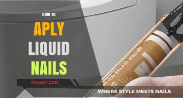 Mastering Liquid Nails: A Step-by-Step Application Guide for Beginners