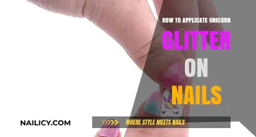 Sparkle Like Magic: Mastering Unicorn Glitter Nail Application Techniques