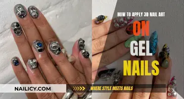 Applying 3D Nail Art on Gel Nails: A Step-by-Step Guide