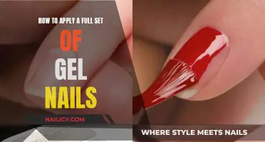 Gel Nails: Full Set Application Guide