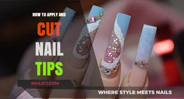 The Ultimate Guide to Applying and Cutting Nail Tips
