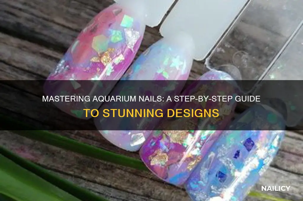 how to apply aquarium nails