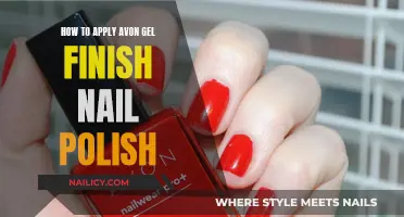 Gel Nails at Home: Avon's Gel Finish Polish Application Guide