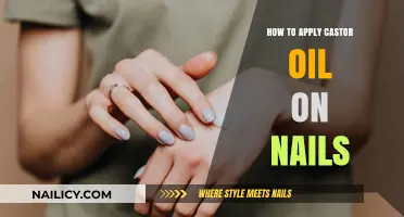 Nourish Your Nails: A Simple Castor Oil Application Guide