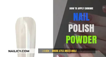 Mastering Chrome Nails: A Step-by-Step Guide to Applying Nail Polish Powder