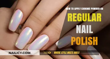 Easy Chrome Powder Application Over Regular Nail Polish: A Step-by-Step Guide