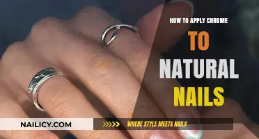 Easy Chrome Nail Art: Enhance Your Natural Nails with a Shiny Finish