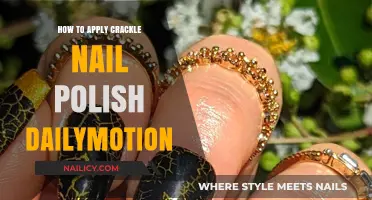 Mastering Crackle Nail Polish: Easy Application Tips via Dailymotion