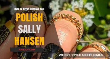 Mastering Sally Hansen Crackle Nail Polish: Easy Application Tips & Tricks