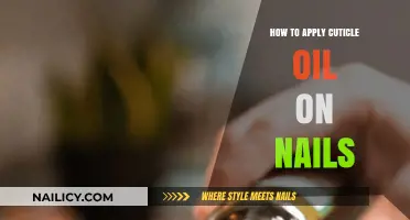Mastering Nail Care: A Simple Guide to Applying Cuticle Oil
