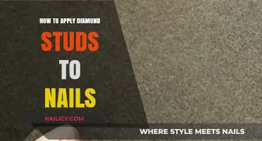 Sparkle Up: Easy Steps to Apply Diamond Studs to Nails