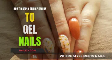Dried Flowers on Gel Nails: Application Techniques and Tips