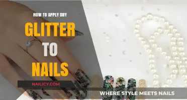 Sparkle Like a Pro: Easy Dry Glitter Nail Application Tips