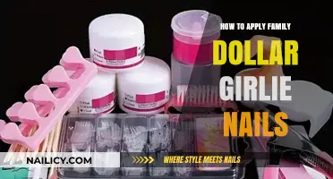 Girlie Nails Application Guide: Family Dollar Edition