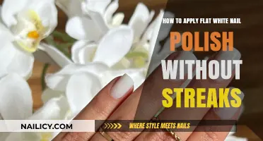 Perfect Flat White Nails: Streak-Free Application Tips and Tricks