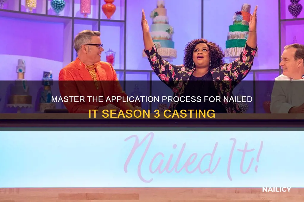 how to apply for nailed it season 3