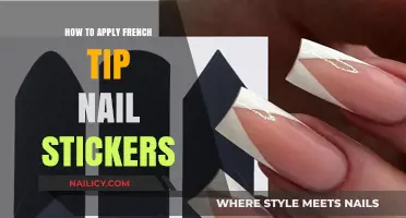 Effortless French Manicure: Applying Nail Stickers Like a Pro