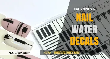 Mastering Full Nail Water Decals: Easy Application Tips & Tricks