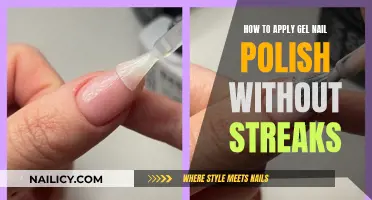 Gel Nail Polish: Mastering a Streak-Free Application