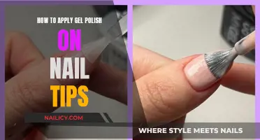 Gel Polish Application: Nail Tips for a Perfect Manicure