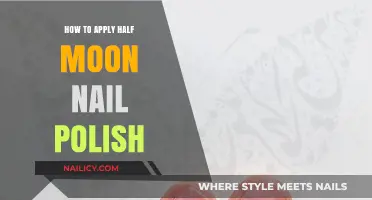 Mastering Half Moon Nails: A Step-by-Step Polish Application Guide