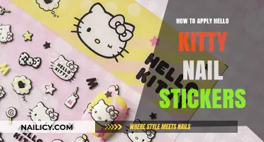 Easy Hello Kitty Nail Stickers Application Guide for Cute Manicures