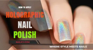 Mastering Holographic Nails: A Step-by-Step Guide to Applying Holographic Polish