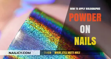 Master Holographic Nails: Easy Steps to Apply Holographic Powder