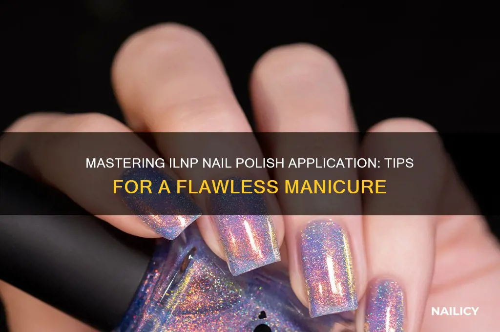 how to apply ilnp nail polish