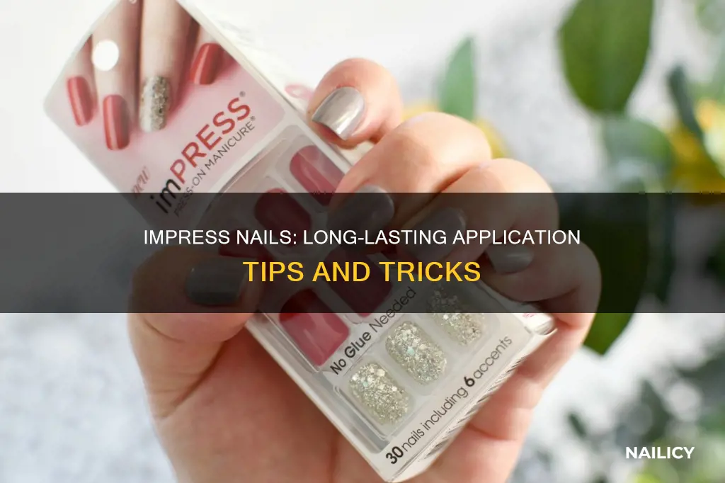 how to apply impress on nails to last longer