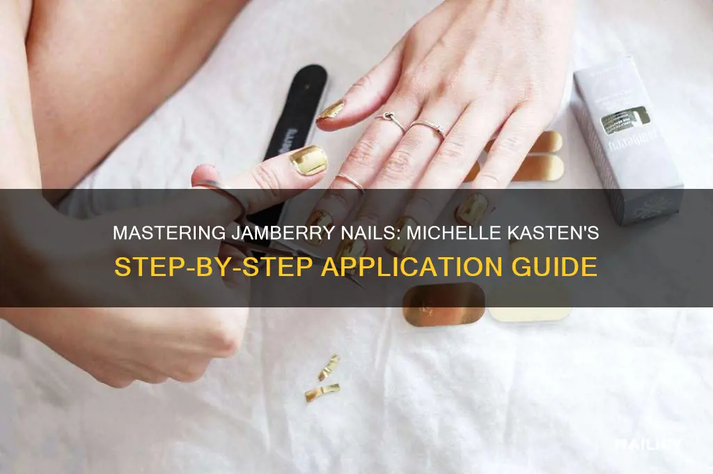 how to apply jamberry nails michelle kasten