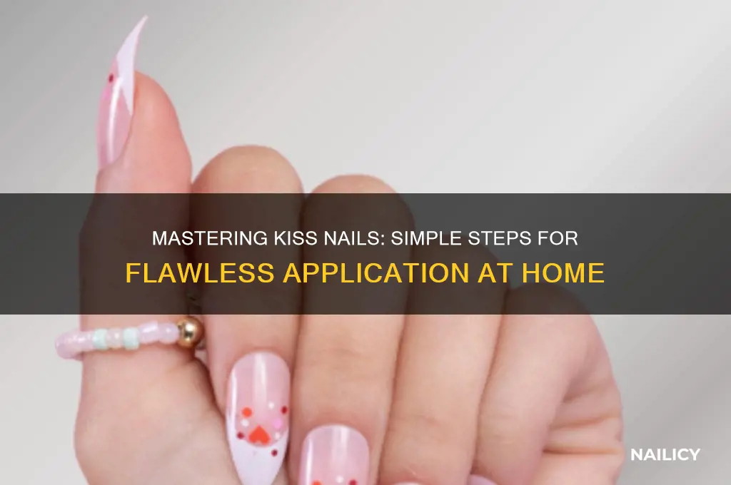 how to apply kiss nails