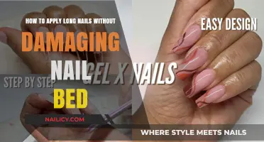 Long Nails, Safe Application: Protecting Your Nail Bed