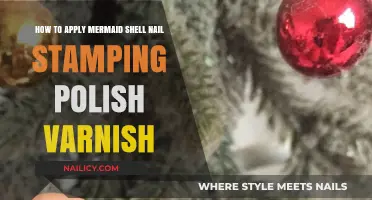 Master Mermaid Shell Nail Art: Stamping Polish Varnish Application Guide