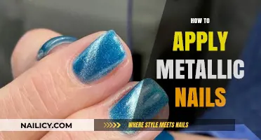 Glam Up Your Look: Mastering Metallic Nails Application Techniques