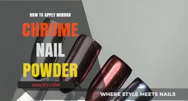 Mastering Mirror Chrome Nails: Easy Steps to Apply Nail Powder
