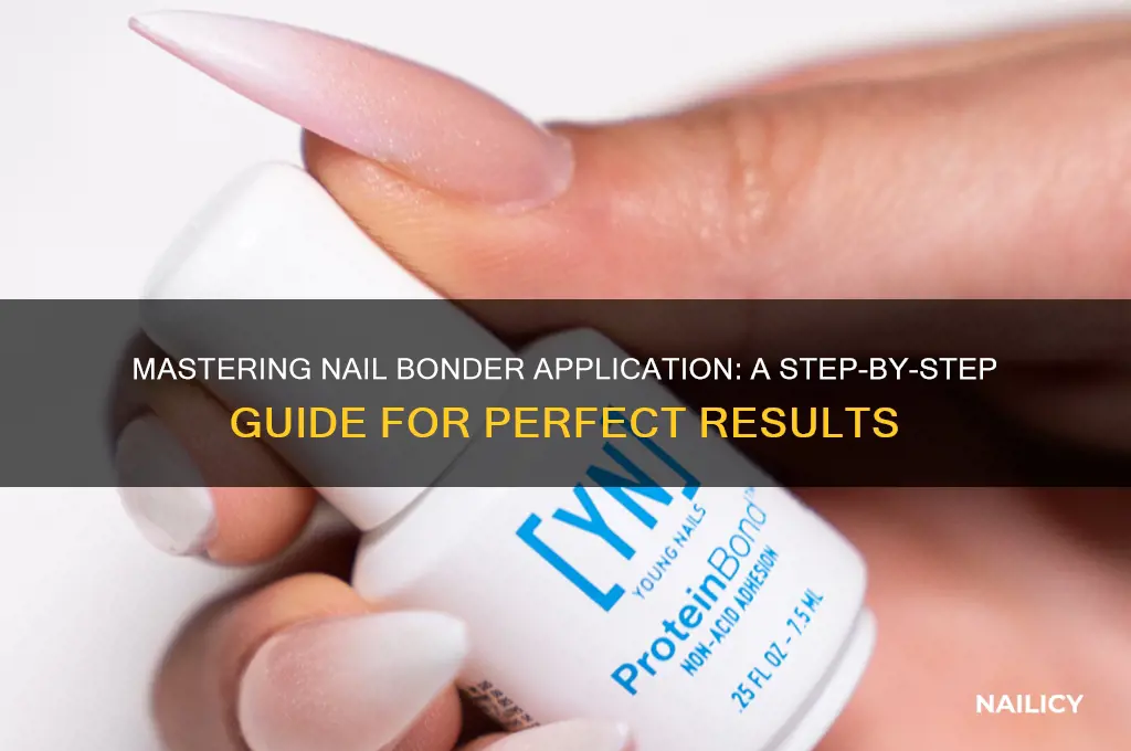 how to apply nail bonder