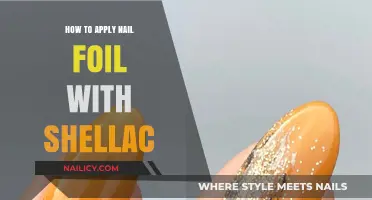 Mastering Nail Foil Application with Shellac: A Step-by-Step Guide