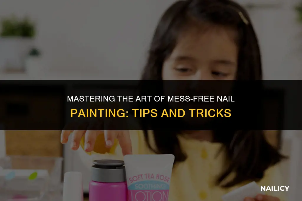 how to apply nail pain without getting it everywhere