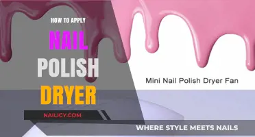 Mastering the Art of Applying Nail Polish Dryer for Flawless Results